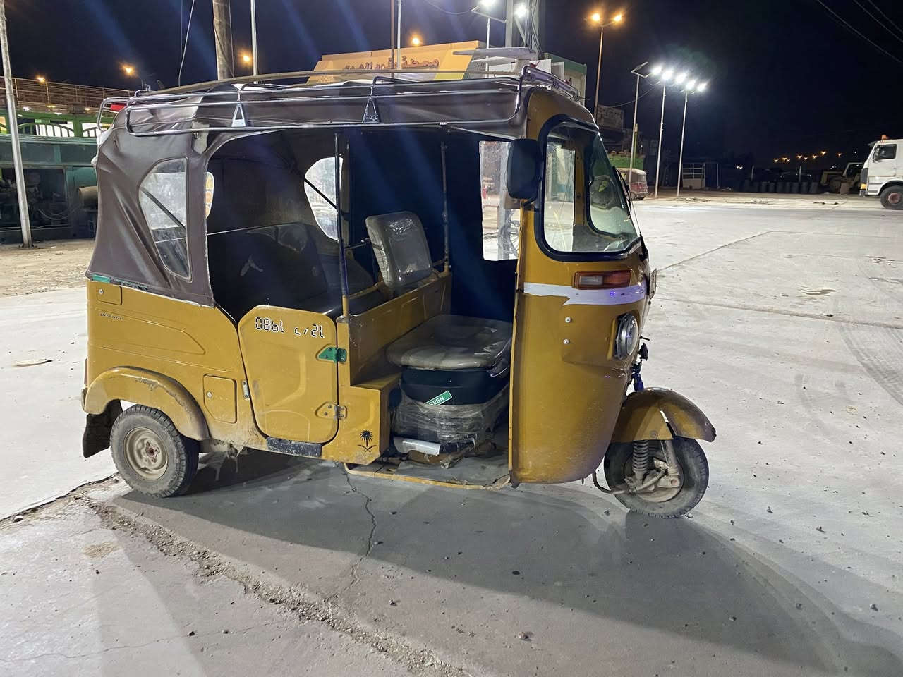 سلام عليكم تكتك موديل2021تكتك خير من الله محرك مفتوح لاتنقيص ولا تبخير اكسن جديد تخم تاير جديد سنويه ورقم كربلاء
سبعه ونص مكان بغداد بسمايه رقم***********
