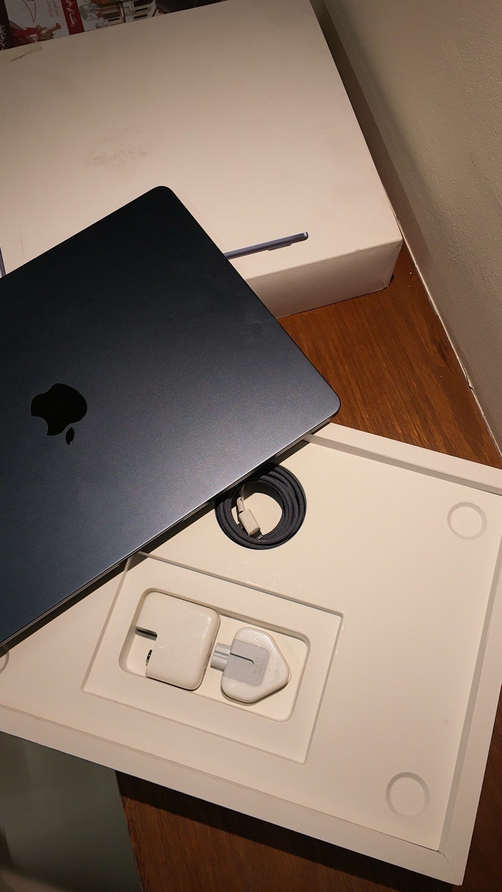 اجهزه الماك بوك المتوفره شرق اوسط كامل ملحقات

Macbook Air M2
512 GB Hard
8 GB Ram
Battery 100%
Cycle 20
15 inch
Midnight 
1,200,000 IQD


Macbook Air M2
512 GB Hard
8 GB Ram
Battery 100%
Cycle 20
15 inch
Gold
1,200,000 IQD

Macbook Air M2
512 GB Hard
8 GB Ram
Battery 100%
Cycle 16
15 inch
Silver 
1,200,000 IQD

Macbook Air M2
512 GB Hard
8 GB Ram
Battery 100%
Cycle 38
13,6 inch
Midnight 
1,100,000 IQD

Macbook Air M2
256 GB Hard
8 GB Ram
Battery 100%
Cycle 9
13,6 inch
Silver 
1,000,000 IQD
كل الاجهزه نظافه 100% مكفوله وكامل ملحقات شرق اوسط وكاله ماستر ستور العراق باقي الصور والتفاصيل منشوره على البيج 

https://www.instagram.com/imac.iq?igsh=MWRqYjNzZG8yaHp2ZQ%3D%3D&utm_source=qr
للتواصل على الخاص او على الواتس
***********
