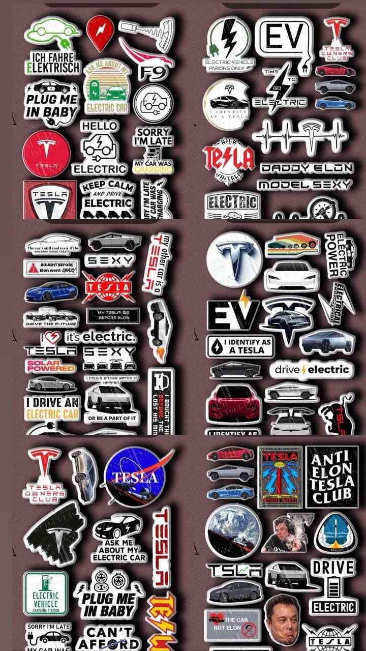 ستيكرات تيسلا ولدات محيطيه دشبول ومقاعد بسعر تنافسي
***********
