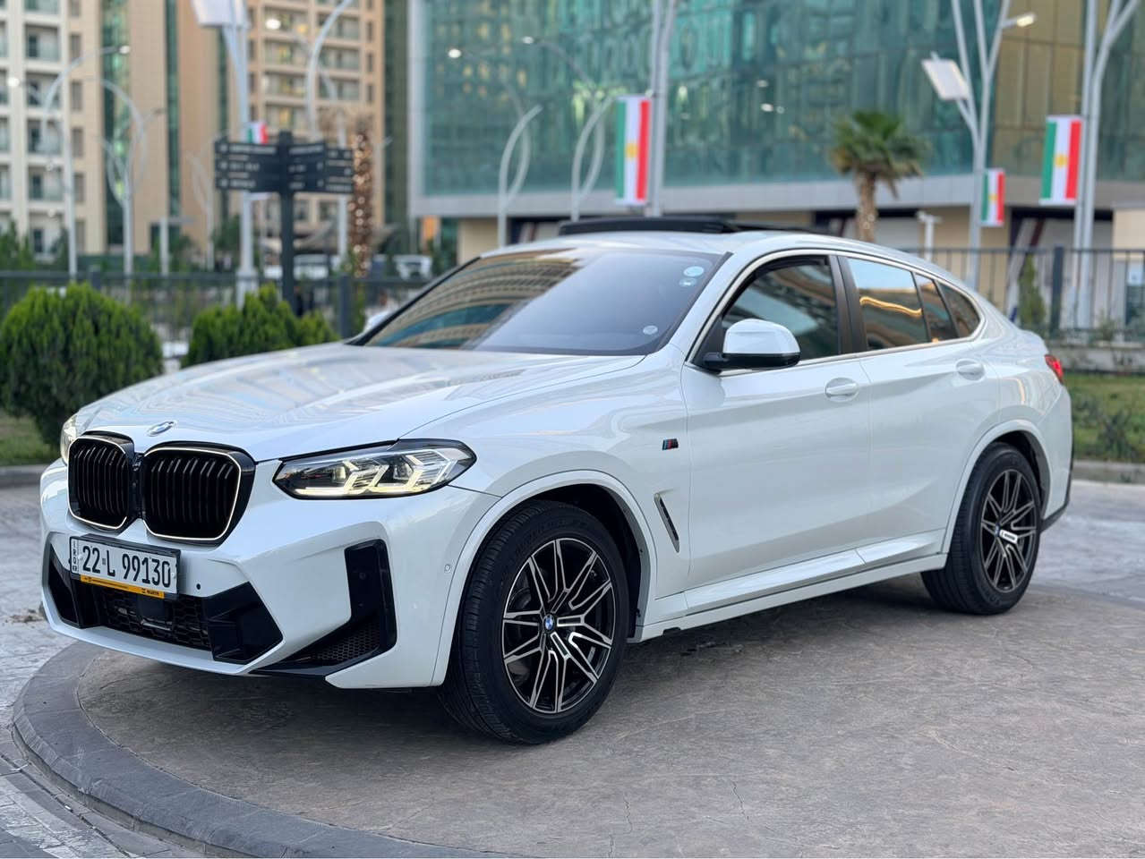 BMW / X4/.   محدثه السياره كت امبكج
موديل :2024
اللون : ابيضّ 
عنوان السيارة : اربيل
مواصفات السياره :
بانوراما 
كراسي كهرباء + خزن
تدفئة كراسي + ستيرن
صندوق كهرباء شفط + حركة قدم
دخول ذكي
اكس درايف
كاميرات 360 درجة
نظام ايماءات
لايتات ادابتف
رادارات امامي + خلفي + جانبي
انارة ترحيب
تحذير فتح الابواب
كار بلي + اندرويد اوتو
ويل 20
انارة داخلية 8 الوان
تشغيل عند بعد
تخم تاير جديد
حداديه جديد
داخل احمر ومطعم بالصاج 
5 كامرات
سياره بدون حادث السياره جاملغ خلفي كلير امريكا گير ومحرك بشرط  طاك ايرباك دشبول وستيرن عليها كت امبكج حتى بجم كبس ماشيه 36كيلو متر السعر 338ورقه بيها مجال بسيط 
رقم تلفوني :
 ☎️📞 *********** أربيل, العراق
