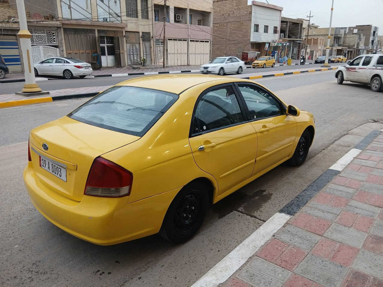 للبيع كيا سبكترا ٢٠٠٨ رقم كربلاء انكليزي مصفره هيئه محرك ٢٠٠٠ الكير والمحرك جيد جدأ تبريد شغال السعر ٧٨ورقه وبيها مجال الاتصال ***********
