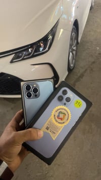 آيفون ١٣ برو ماكس • ٢٥٦ • بطارية ٧٧