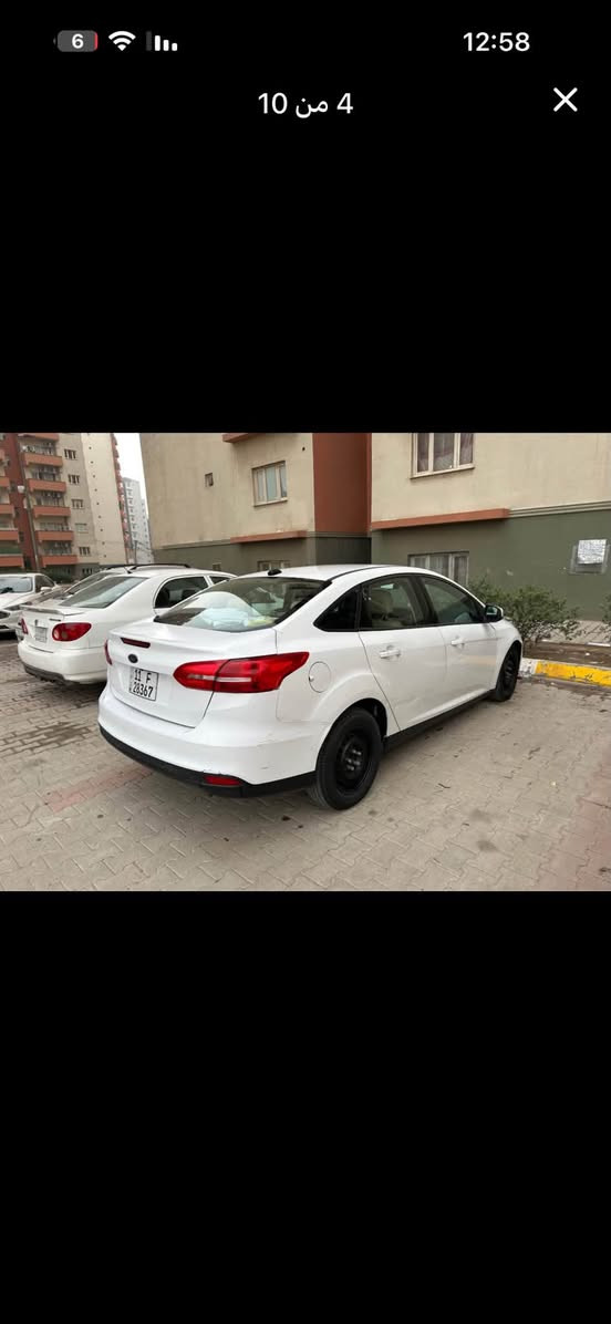 السلام عليكم ورحمة الله وبركاته
فورد فوكس 2018 اللون ابيض بغداد انكليزي باسمي تحويل مباشر 
تبريد تدفئة كشنات جلد گير جيد  ومكينة 1600 الحمد نعمه لا حماوة ولا بوخة ماشية 134000 قابل للزيادة السياره مصبوغة حزام للجمالية حادثها بأمريكا دعامية امامية فقط 
السعر المطلوب 74 ورقة 
مكاني بغداد مدينة الصدر حي الامانة ساحة مظفر
رقمي ***********
