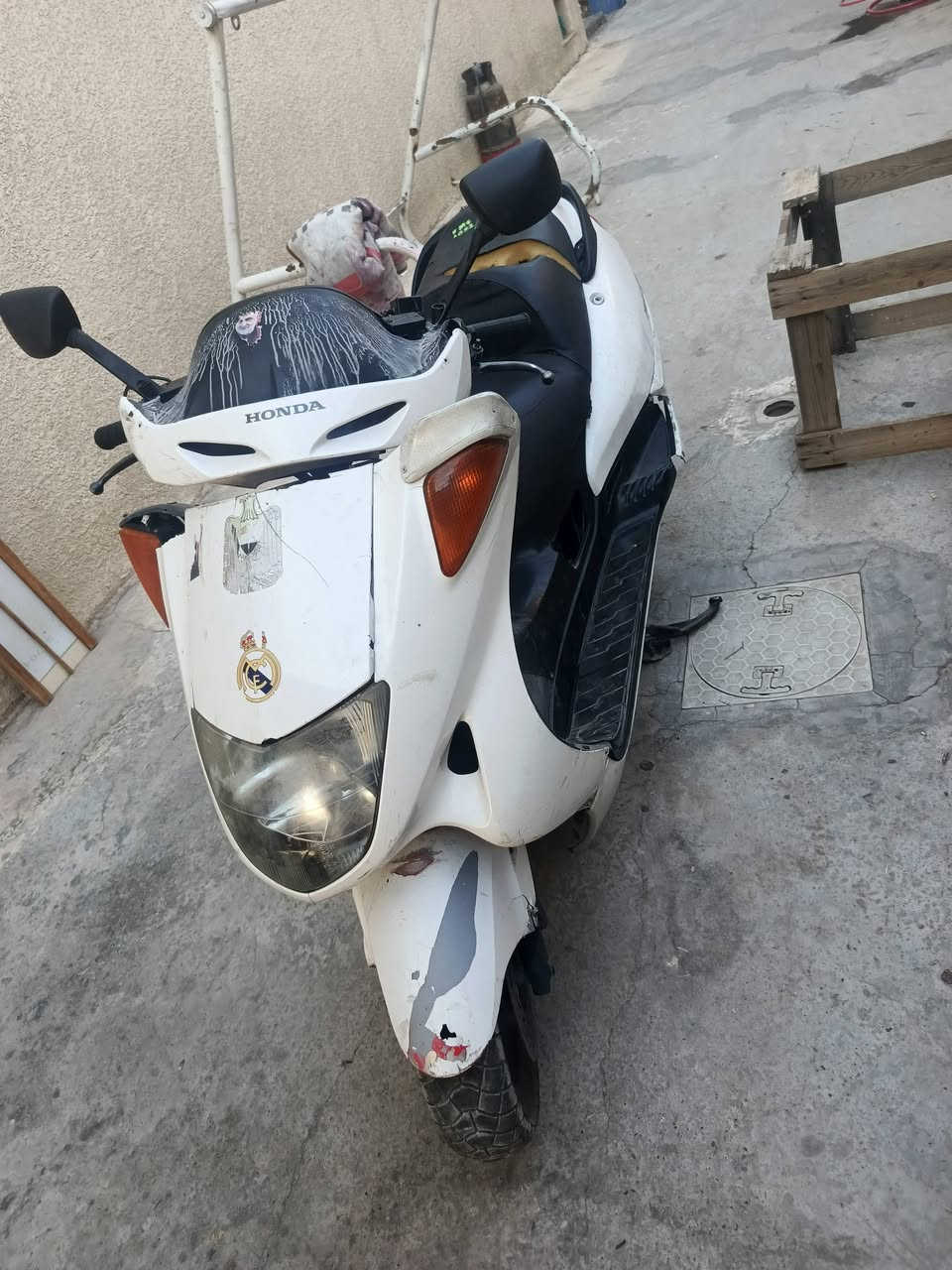 سلام عليكم دراجه فورسايد للبيع كامله نكره سلف مكينه بلاديه تجفيت جديد السعر ٤٠٠ وبيه مجال رقمي *********** بغداد بوب الشام
