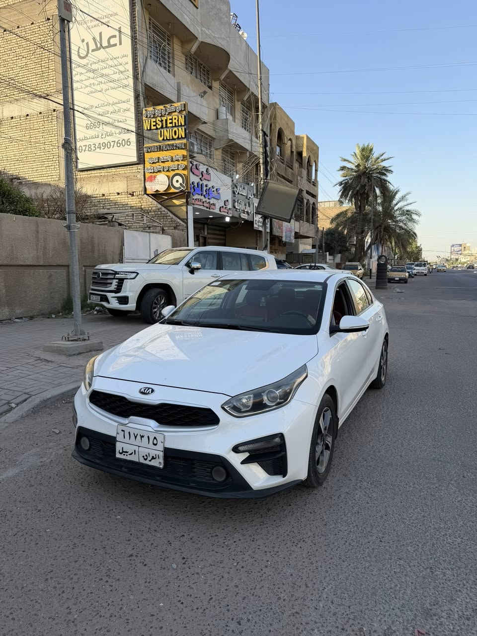 كيا سيراتو خليجي موديل ٢٠٢٠
مكينه ٢٠٠٠
تبريد امامي وخلفي
مانع انزلاق
شاشه كبيره 
حساسات خلفيه
حساس اطارات
بيه بارد بالخلف الايسر والايمن بدون صبغ
مكينه جيده جدا
اطارات جديده
ماشيه ٢٠٠  

رقم أربيل

السنويه خلصانه صار ٦ شهر
للاستفسار الاتصال على الرقم 

*********** 
رقم صاحب السياره مكلف بالنشر اني 

السعر ١٤٠ وبي مجال
