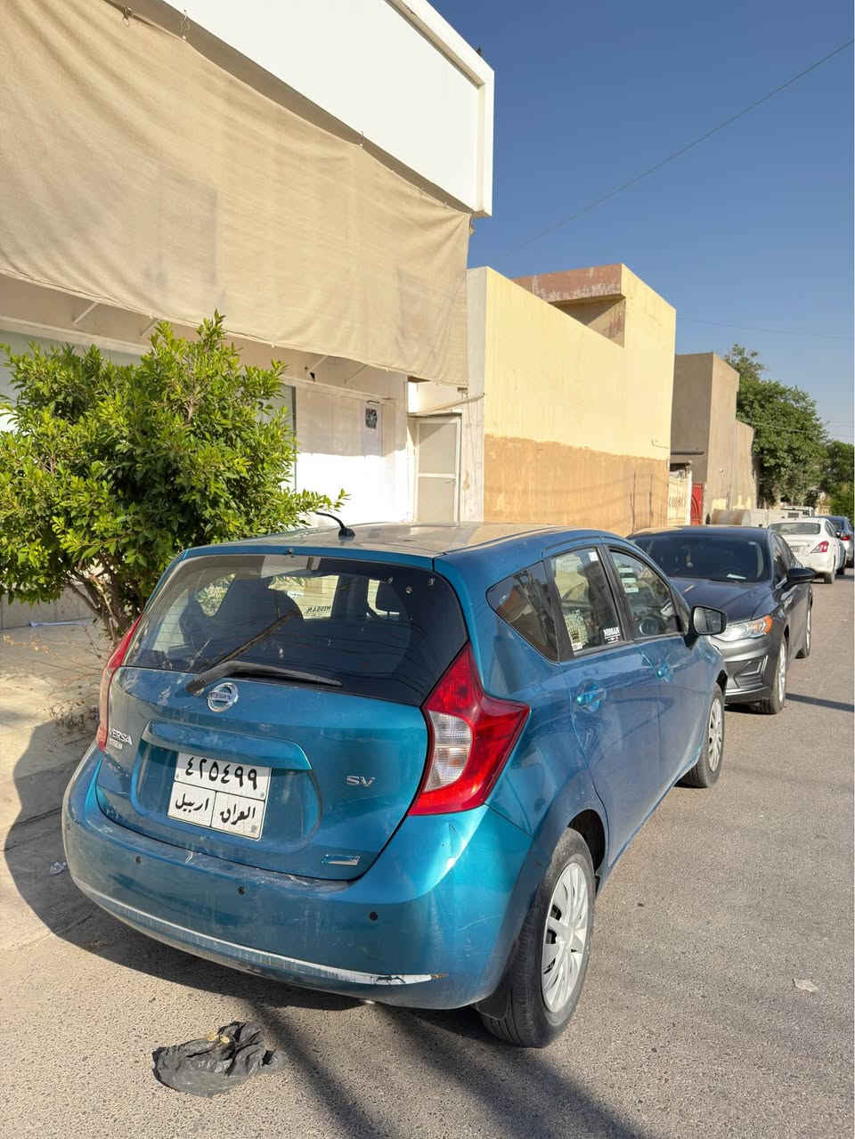 نیسان فێرسە نۆت ٢٠١٥ SV
سەیارەکە زۆر پاک ماوەتاوە 
مواسەفات SV 
چوار جام کارەبایی 
تەعدید سرعە 
نیو کێچ ئەلیکترۆنی 
شاشە ئایپاد 
کامیرە 
ABS 
٧ پارچەی بەس کلێرە بێ ئیرابگ بێ ژۆری 
78$  کەمێک مەجال 🤏🏻
***********
*********** أربيل, العراق
