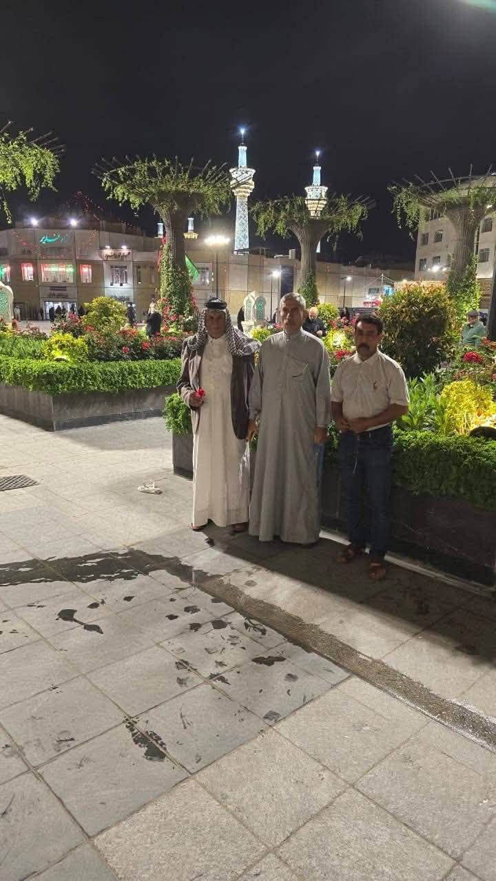 السلام عليكم 
يعلن المتعهد ابو مهند موسى شوكان
عن حملة سفر إلى إيران 🇮🇷 
لزيارة أنيس النفوس الأمام الرضا(ع)
والسيده معصومه والمزارات في مدينة قُم والمزارات في مشهد ان شاءالله.
وعلى الراغبين الأسراع في تسليم الجوازات والاتصال على الارقام التاليه 
***********
***********
