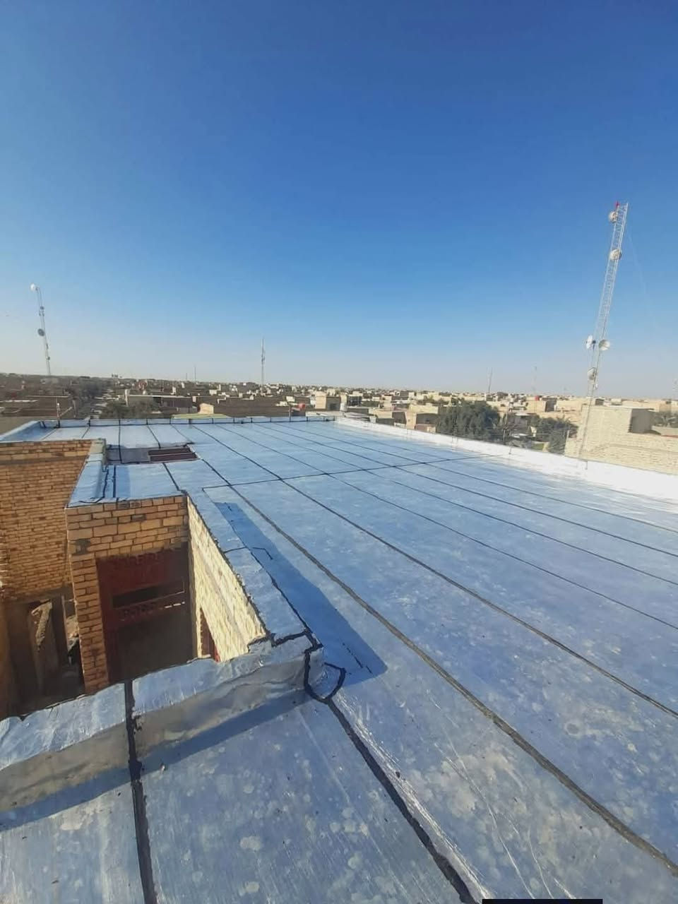 ***********. واتساب أو اتصال 
***********واتساب أو اتصال
 تعلن شركة الوارث لتغليف السطوح بماده الايزوكام 
 العاكس للحراره والمانع للرطوبه🌧🌧 عن استعداده لتغليف سطوح المباني الحكوميه والاهليه وبأسعار مناسبه جداااا مع ضمان جودة العمل 10 سنوات ⛈الأيزوكام يعكس الحرارة🔥🔥 بنسبه100% عن بيتك ويتحمل كل ضروف المناخ   ⛳تعمل المادة على الصب⛳ والفرشي⛳ والأشتايكر⛳ والجينكو⛳ والسندويج بنل⛳ و على سطوح المزفته⛳  وتغنيك هذه المادة عن استخدام الطرق القديمه في البناء الثقيله والمكلفه مثل التراب والنايلون والفلين والطين ......الخ 🎗🎗🎗للأستفسار يرجى الأتصال على الارقام اعلاه ☎️☎️ لسنا الوحيدون لكننا الأفضل  🕯🕯تعمل كوادرنا من شمال العراق الى الجنوب  ؛؛؛ اترك عنوانك ونجيك الباب بيتك وتدلل.. 
مستعدون لتغليف السطوح للايزوكام الاستفسار نتصل  
***********
***********اتصال اواتساب
