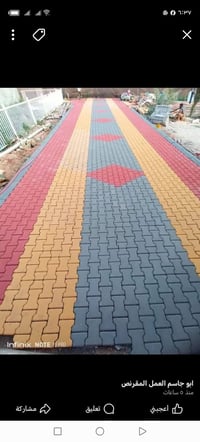 🖐 عمل انواع المقرنص 🪓 عمل مقرنص🛠    عمل كابات ⚒️  عمل رصيف🔨   عمل ساقي...