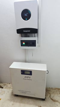 منظومة شمسيه • تنصيب • بعقوبه مجمع مكي