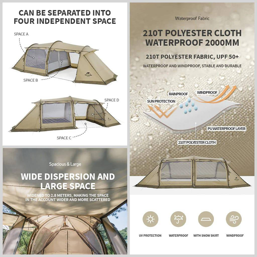 سلام عليكم خيمه نيجر هايك
الطول770سم
العرض 210سم
الارتفاع 185سم
***********
