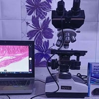 مجهر مستعمل مع كاميرا جديده تتصل عل لاب توب بسعر ٣٠٠ الف للاستفسار الا...