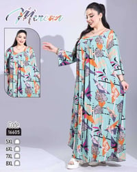 دشداشة نسائي • ٤XL-٧XL • عفك