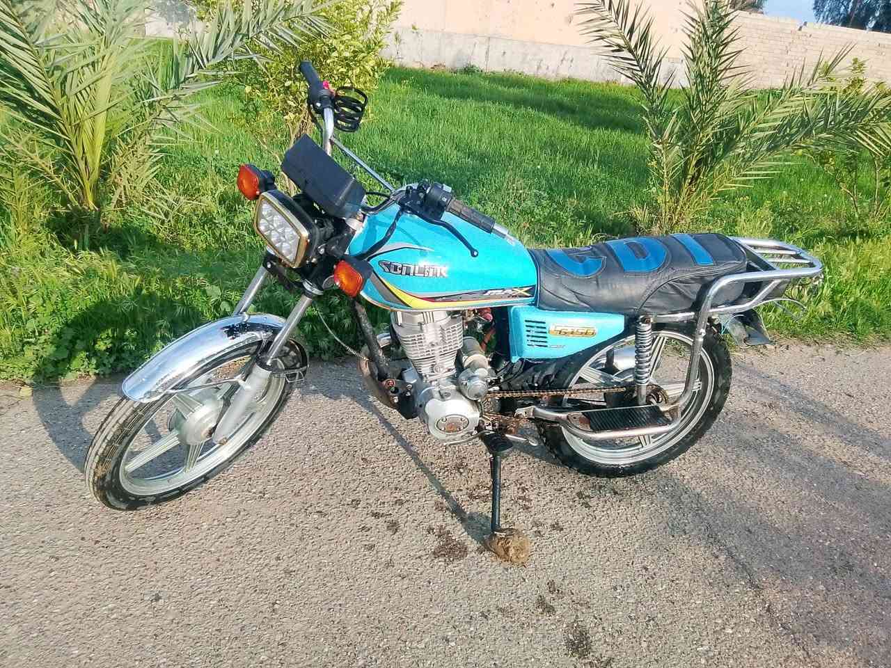 سلام عليكم دراجه جني موديل 19 ناشاط فول مانقصه كلشي مكان بيجي سعر 250بي مجال شراي  كهربيات شغله ***********
