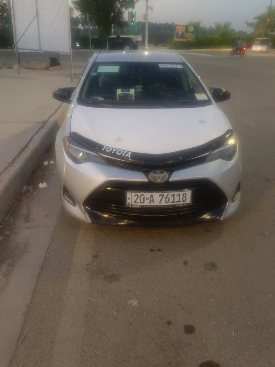 سلام عليكم كورلا للبيع موديل 19رقم ديالى المكان ديالى الخالص رقم الهاتف ***********
