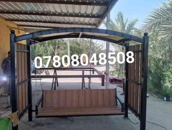 *********** جاهزين لعمل جميع المراجيح والجلسات والكرفانات
