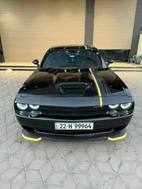 دوج جالنجر ٢٠٢٢(الصور الحادث واتساب)رقم اربيل باسمي تحويل او وكاله شنو...