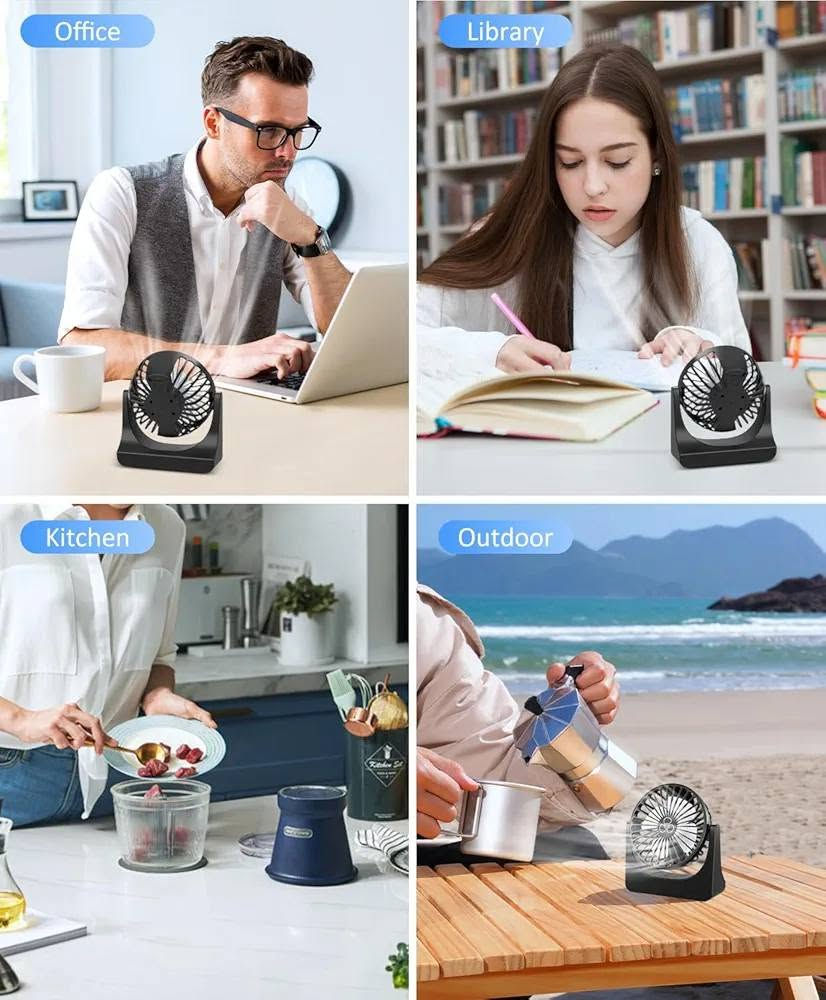 مروحة مكتب صغيرة تعمل بـ USB وموديلها PAL100.تتميز المروحة بقدرتها على الدوران بزاوية 360 درجة لتوجيه الهواء في اتجاهات مختلفة.غالباً ما تأتي ببطارية قابلة لإعادة الشحن، مما يجعلها مناسبة للاستخدام في المكاتب، المنازل، أو أثناء التخييم


**إذا كنت صاحب هذا الإعلان وتريد حذفه لأي سبب، رجاءا أرسل رسالة إلى الدعم الفني**
