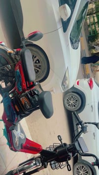 دراجة شحن • استعمال شهرين • نضيفه حيل