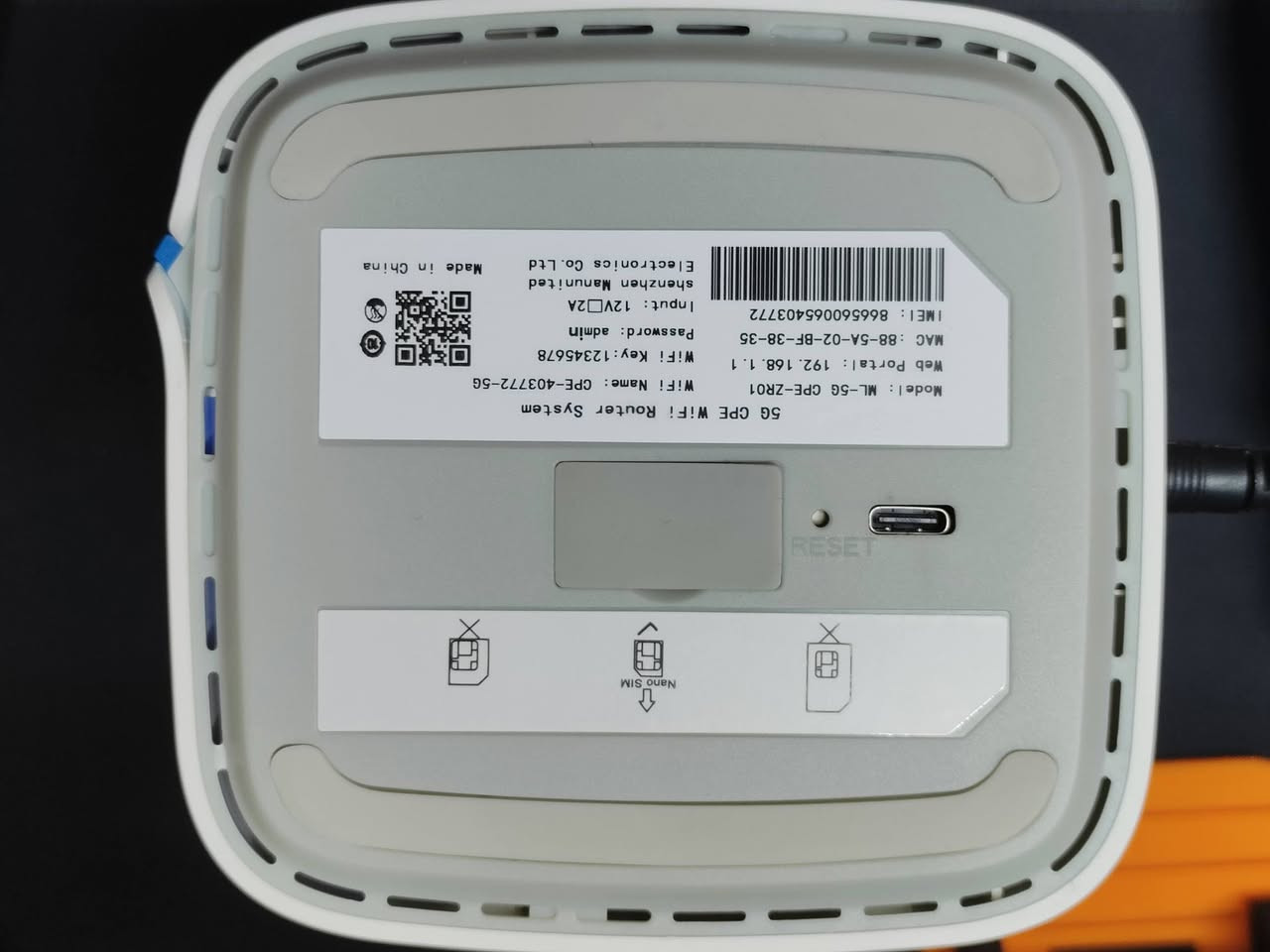راوتر 5G مال شركات الاتصالات الصينية
المواصفات مكتوبة 
جوكر جميع شبكات العراق 
السعر ٧٥ الف


**إذا كنت صاحب هذا الإعلان وتريد حذفه لأي سبب، رجاءا أرسل رسالة إلى الدعم الفني**