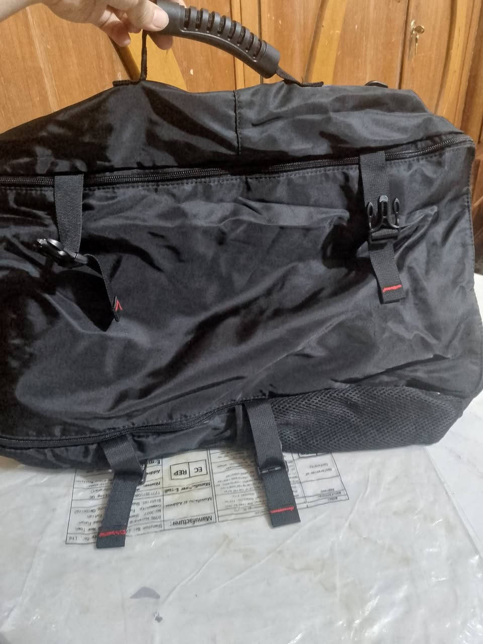 جنطه حجم كبير تنشال كتف وايد فد شي كلش حلو وسواد فاحم تفيد المنتسبين سعر ٢٠


**إذا كنت صاحب هذا الإعلان وتريد حذفه لأي سبب، رجاءا أرسل رسالة إلى الدعم الفني**