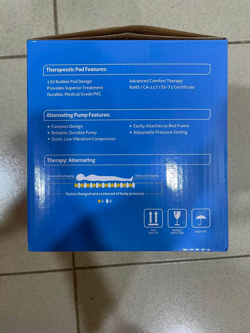 يتوفر دوشك سرير ( للتقرحات ) بسعر مناسب جداً

يتوفر نوعيتين واحد عادي والثاني يوجد فيه فتحة من المنتصف تفتح وتغلق ( فتحة خروج ) مع وسادة طبية للادرار 

للاستفسار الاتصال على هذا الرقم 

***********
