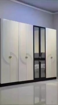 غرفة نوم ٧قطع • سرير ١٨٠×٢٠٠ • كنتور ٦أبواب ٢٢٥سم