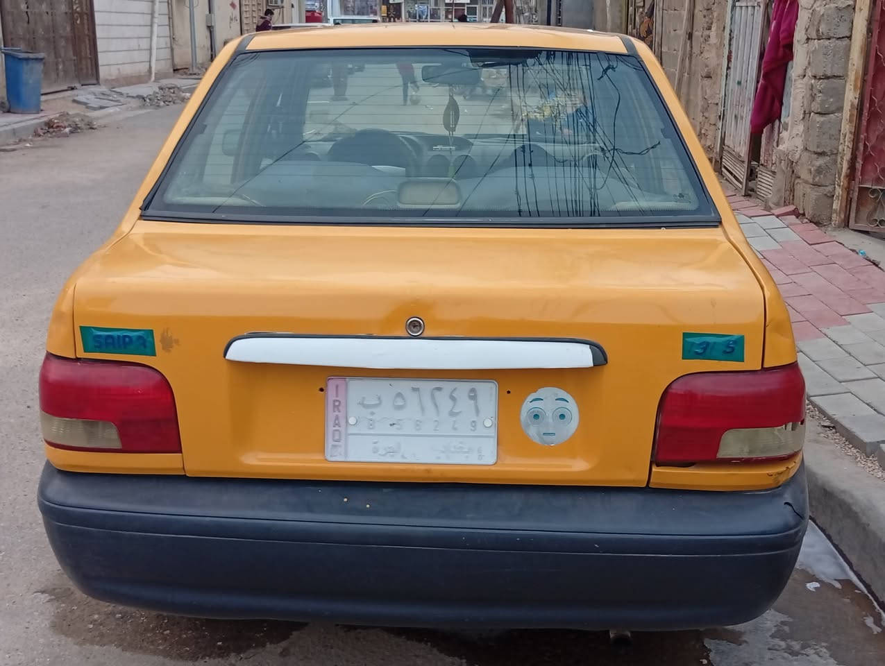 سلام عليكم سايبه الفين و12مصفره حيه وغرامات راعيه بكربلاء مكينه خير من الله حداديه جديده تخم تاير جديد لا ضربه ولا صبخ سنويه الثمانيه وعشرين سعر 27وبيه مجال العنوان كربلاء رقم موبايل *********** للستفار تصال مو شراي لا تعبني
