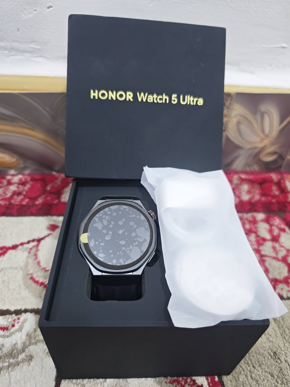 ساعه هونر 5 الترا للبيع مستخدمه قليل كلش نظافة 100% للبيع مكاني البصرة / القبلة
هاتف: ***********
السعر 225 وبيها مجال بسيط جداً
