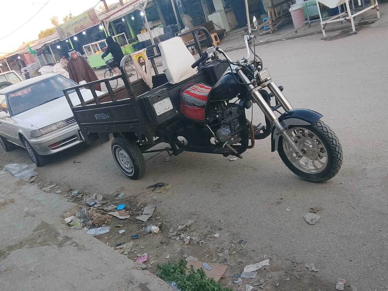 عمي سلام عليكم شباب ستوته موديل 2012 رقم او سنويه بدون راعي الستوته كل جديد الركبه صوبن لحيم بيه الشراي بي خير ودلل او هاذه رقمي مكاني مشخاب  ***********
