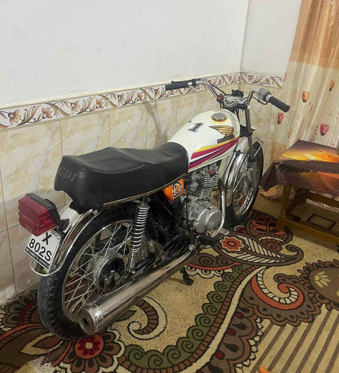 السلام وعليكم شباب دراجه نوع نامه الشاصي 2021 نامه والتعميره 20 كلك كلك كلك اني مكلف بل نشر هاذه رقم راعيه ‏‏‪ 0781 259 9745‬‏ السعر 600 وبيه مجال
