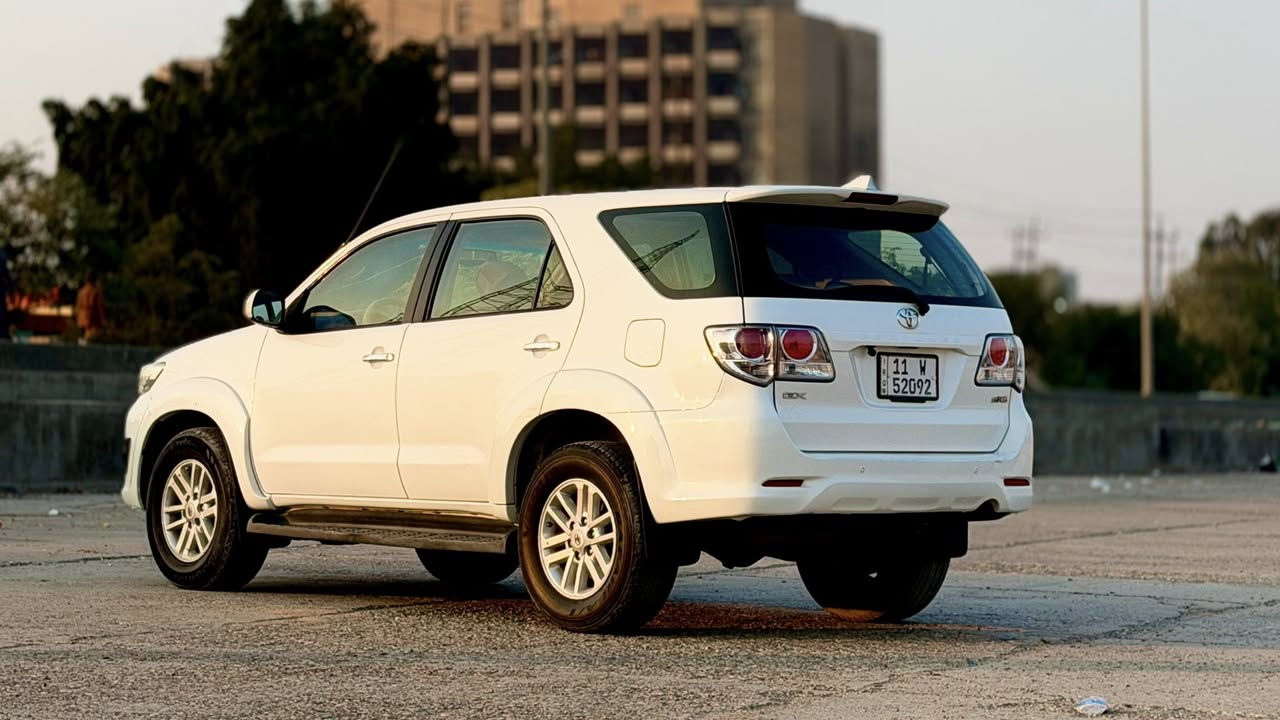 بيع او مراوس
تويوتا فورتنشر 2013  باسمي رقم بغداد تحويل مباشر
 مكينة 2700 vvt مكفولة من الصبغ ٧ راكب مكينة و كير كهربائيات , حساسات و تحكمات كامل 3 قطع تبريد

العنوان ديالى بعقوبة
***********
