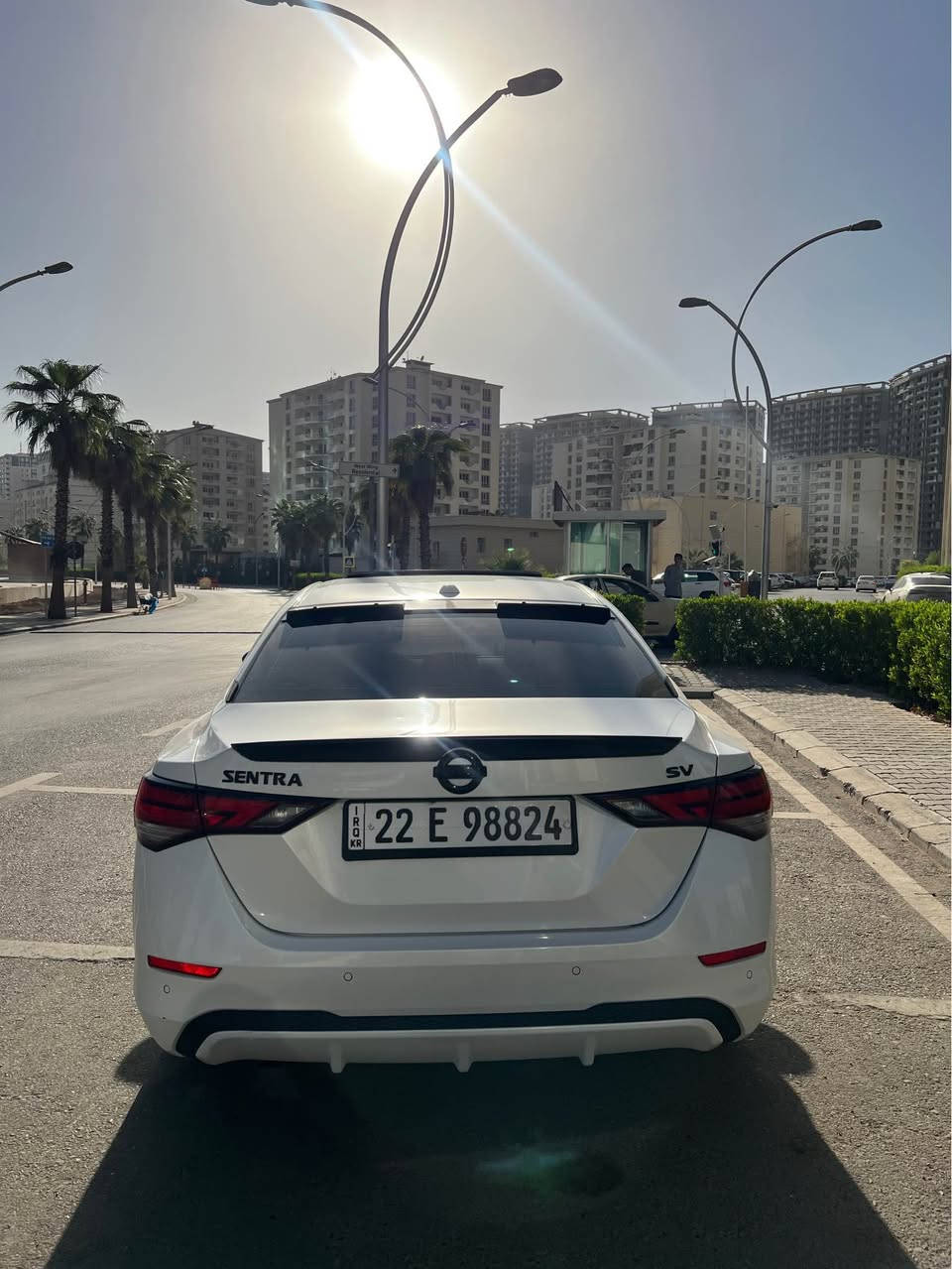 سێنترا مۆدیل ٢٠٢٢ svسلایت ١ پارچەی سبوغە بەس بۆنیت بێ ژۆرێ سەیارەکە زۆر پاک ماوەتەوە کامل سێرڤسی لۆ کرایە ٤ تایەی نوێی لۆ بەسترایە ٨٢هەزار کیلۆ مەتر رۆشتووە نرخی ١٥٢وەرەقە و کەمەک مەجال 
*********** أربيل, العراق
