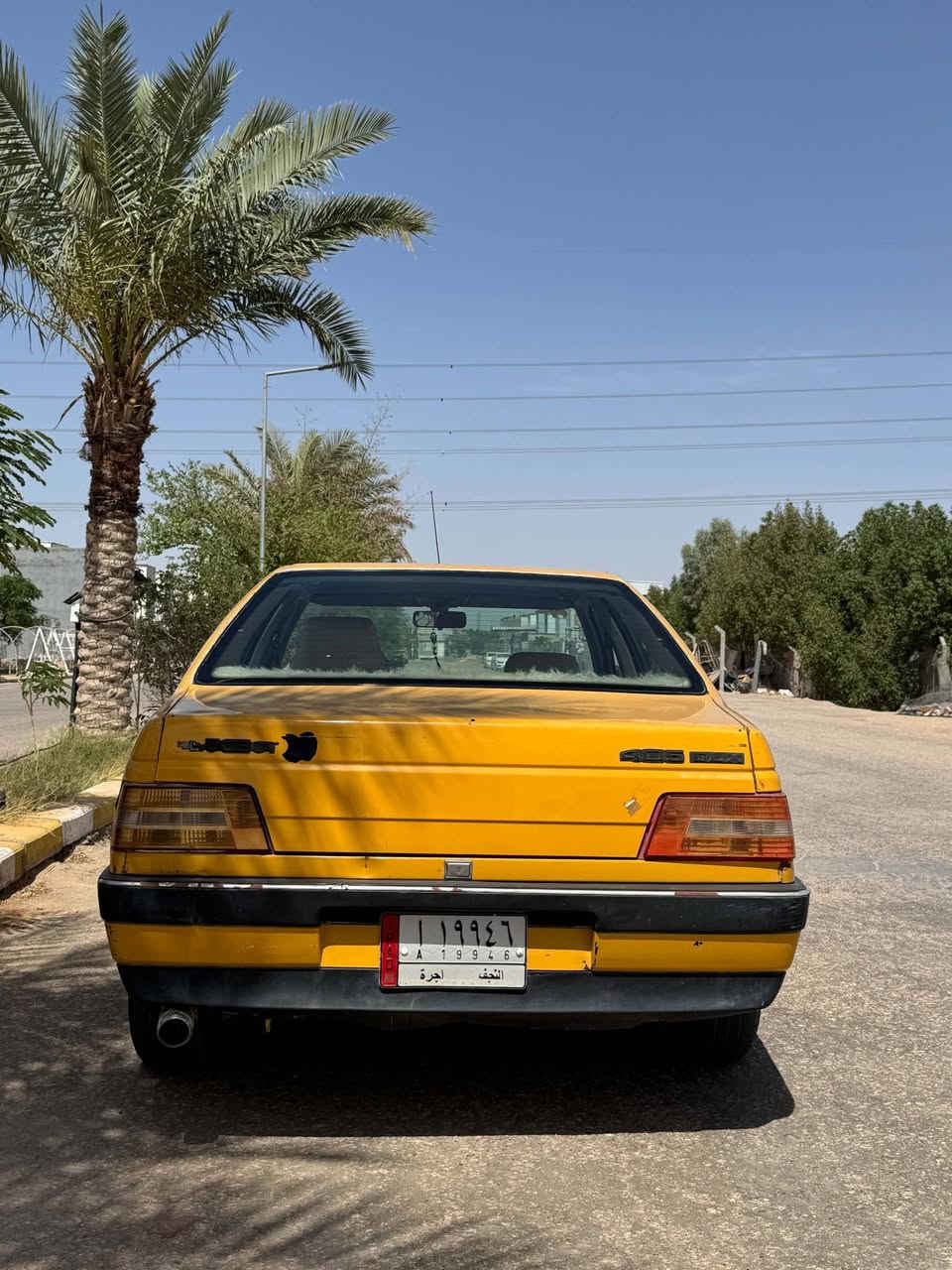 السلام عليكم بيجو جي ال اس مديل ١٢ رقم نجف مصفره هيئه وغرامات مكفوله كفاله عامه من ضربه وصبغ كير وحداديه وكهربائيات وكلج ومحرك وتبريد كله شرط السعر ٢٨ وبيه مجال للاستفسار ***********مكاني النجف
