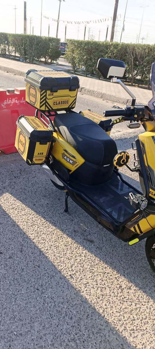 دراجه شحن بعدهي جديده 
جاهزه وشرط زيرو ٦ بطاريات
مكاني برفاعي سعر مناسب محتاج اريد ابيع 
‏‪***********‬‏
