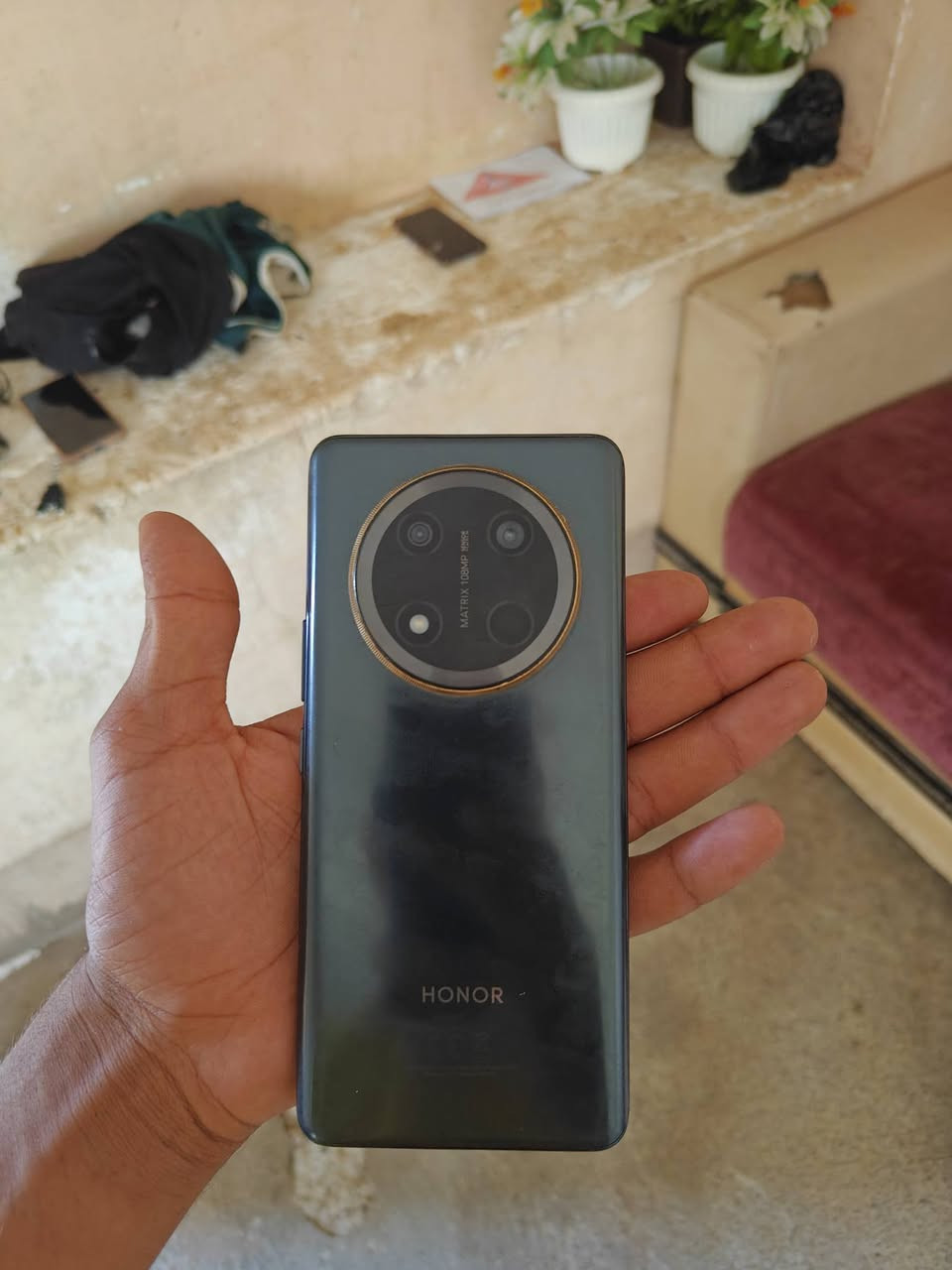 للبيع او مراوسه HONOR X9c
البطارية 6600 يدعم شحن السريع 
شاشة بتقنية حماية البصر من Honor 2700×1224
الذاكرة 256 
الرام 12+12 
يدعم الذكاء الاصطناعي با اكمله 
جهاز كلشي ممبدل بي فقط بي شخوط بسيطه مثل ممبين بل صور لا اكثر 
السعر 300  وبي مجال حك جيتك متشتري لادوخني يرحم والديك


**إذا كنت صاحب هذا الإعلان وتريد حذفه لأي سبب، رجاءا أرسل رسالة إلى الدعم الفني**