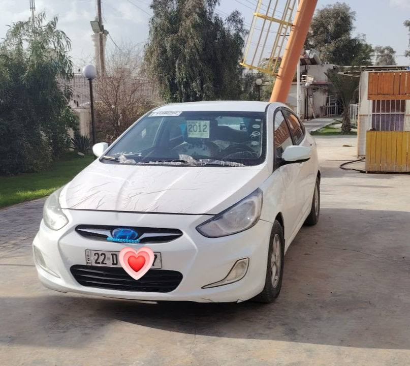 اكسنت مضلع خليجي  2012
رقم سنويه جديد♥️
 تايرات تخم👌 
شاشه ايباد كامره✌️
مكينه كير شرط👌
تريد وكاله تريد تحويل
دواخل جديد
ضرر باب سايق 
وتعديلات بصيطه  بحساب
صبخ حزام مكاني كركوك موبايل ***********
