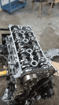 محرك كامري 2400 مال حاويه امبدل فقط رنك وبراص ياباني اصلي استندر بلا ا...