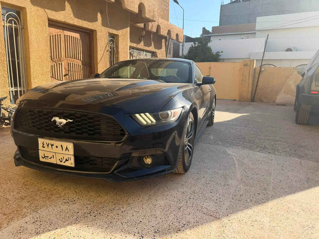 اعادة نشر 
سلام عليكم موستنك للبيع 
٢٠١٧ ايكو بوست رقم اربيل
ماشية ٧٨ كيلو
كشنات كهرباء ضرر قطعتين موضح الحادث بالصور 
السعر ١٤٠ وبيها مجال 
للتواصل واتساب ***********
