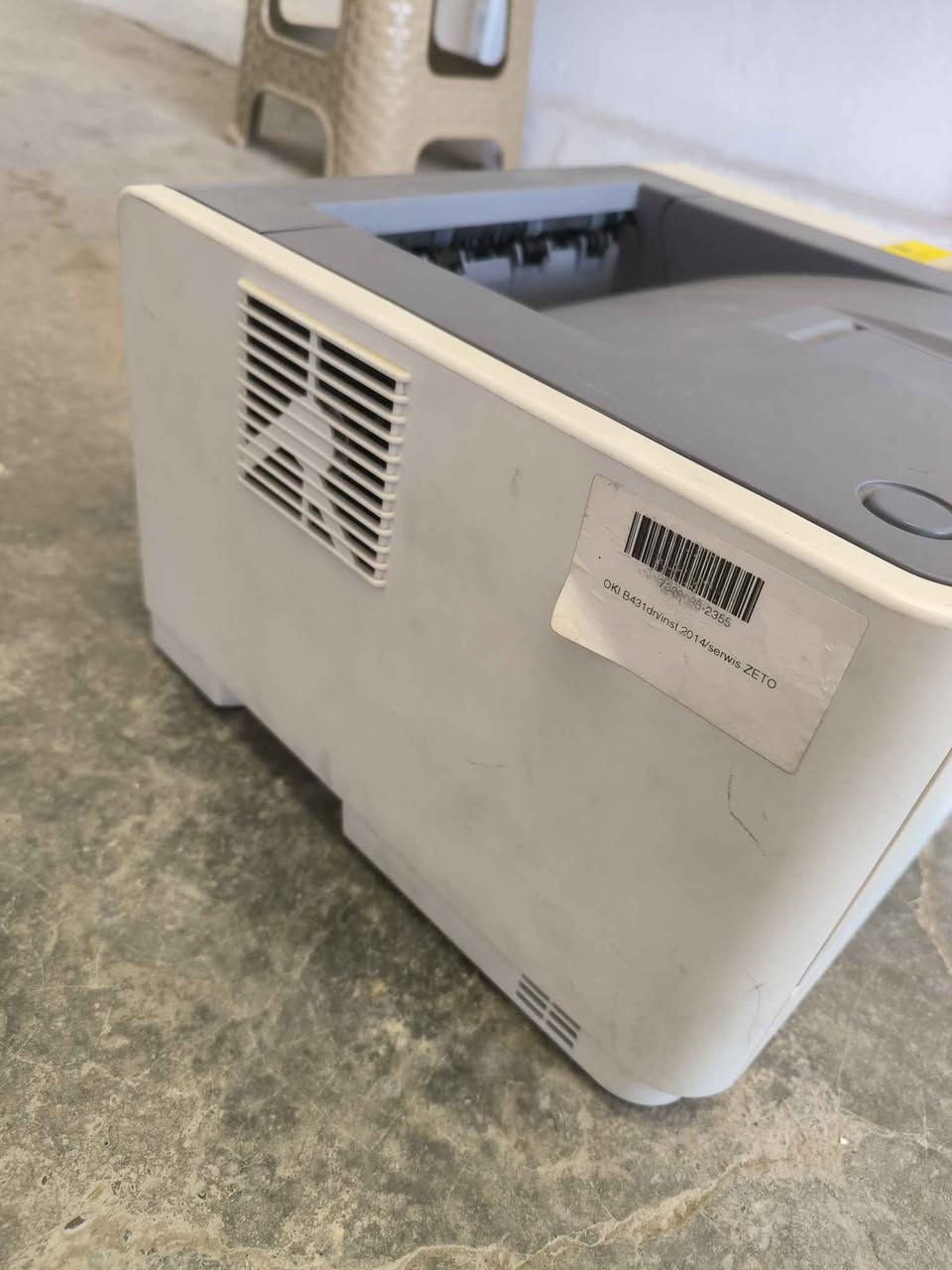 طابعة Oki B431dn ليزري ابيض و اسود للبيع 
شرط الشغل و الاستنساخ 
فقط يحتاج حبر 
مع كامل ملحقات 
السعر 45 الف و بي مجال كركوك, العراق


**إذا كنت صاحب هذا الإعلان وتريد حذفه لأي سبب، رجاءا أرسل رسالة إلى الدعم الفني**