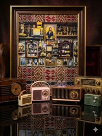 راديو FM • بلوتوث • بطارية ١٥٠٠ مللي