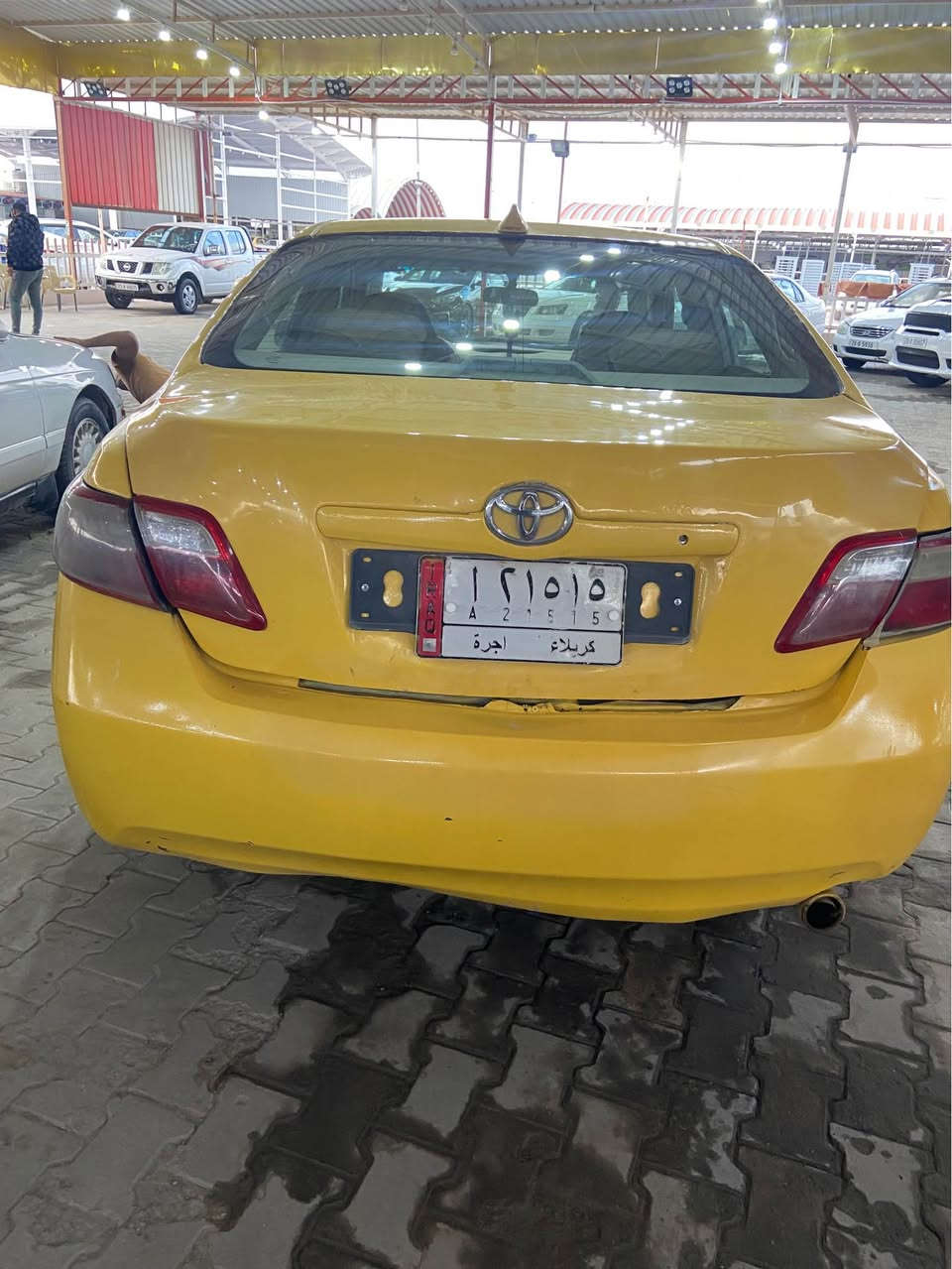 كامري موديل ٢٠٠٧ مصبوغه عام وبيه ضربه خلفيه سعرها ٥٣ بيها مجال بسيط مكاني نجف حي ندا مصفره هيه وغرمات *********** النجف, العراق
