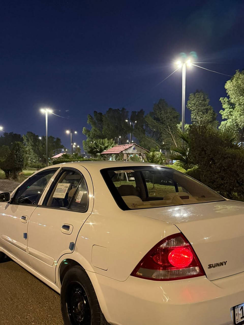 مكفوله كفاله عامه ضربه وصبغ وتبديل شرط الفحص والتحويل 
نيسان سني موديل مقدس كوري اصلي ٢٠١٣
لون أبيض خليجي 
رقم دولي أنكليزي جديده وهزه جديده 
محرك ١٨٠٠ ممتاز 
كير اوتوماتيك ممتاز 
دواخل عسلي ارضيه جلد طقم تاير لوك بطاريه جديده حداديه شرط زيرو كهربائيات فول سياره اقتصاديه جدا بصرف الوقود 
تلفزيون اواكس جام اوتوماتيك لايت زنون 
سياره مال بيت شرط احلى من الصور 
مكاني بصره 
***********واتساب 
اعتذر من الخاص واتساب واتصال فقطط 
السعر ١١٥ بيع او مراوس
