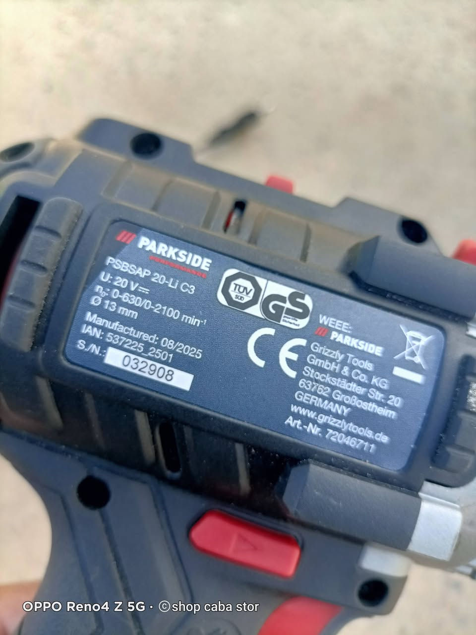 Viseusse brushles Parkside 20V 4ah bluetooth année 2025


**إذا كنت صاحب هذا الإعلان وتريد حذفه لأي سبب، رجاءا أرسل رسالة إلى الدعم الفني**