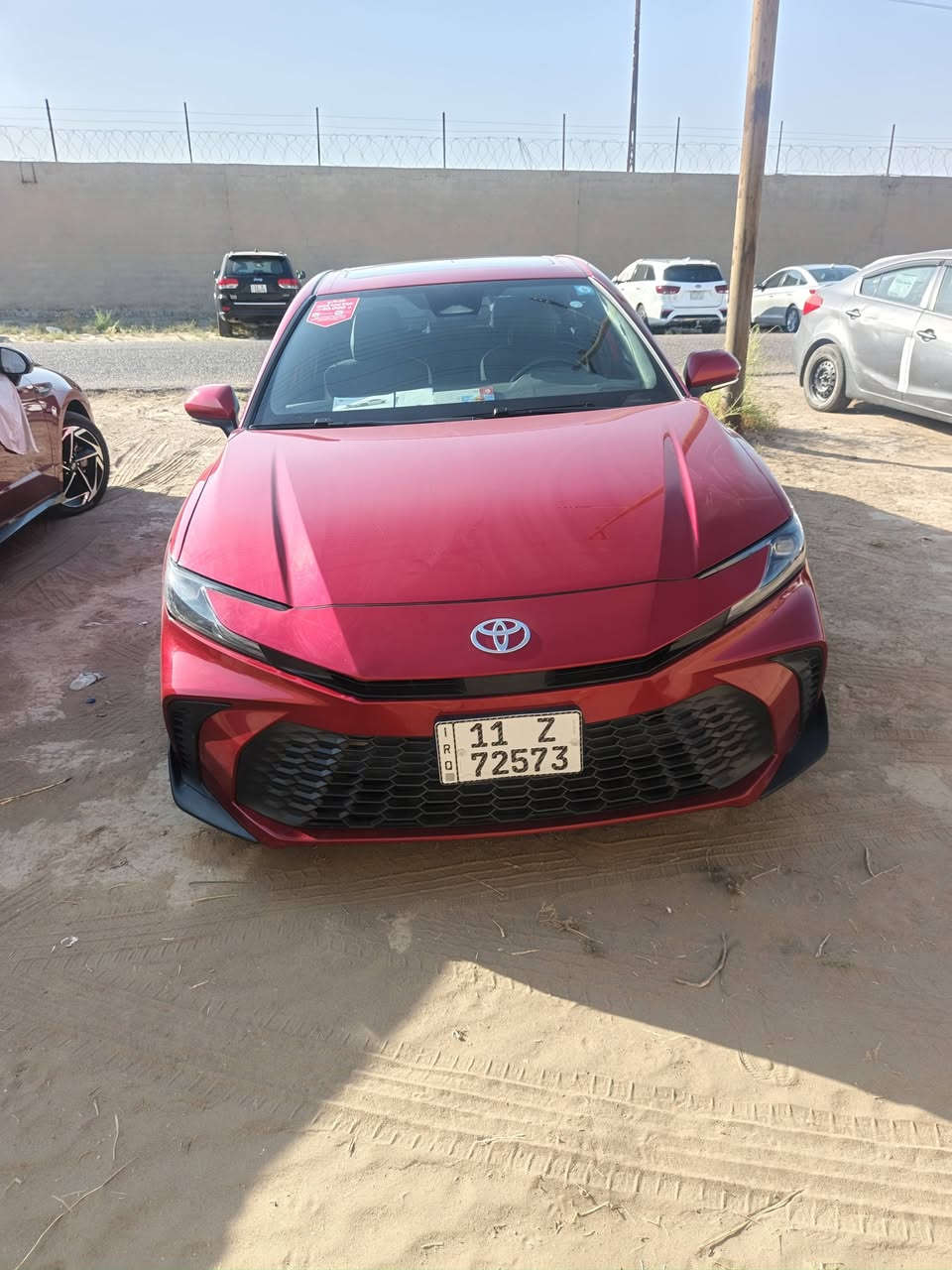 كامري موديل 25 كفالة أي صبغ مابيه صور الحادث مرفقه بصور فول مواصفات ماشيه,15الف السعر 23ونص مكاني بغداد ***********
