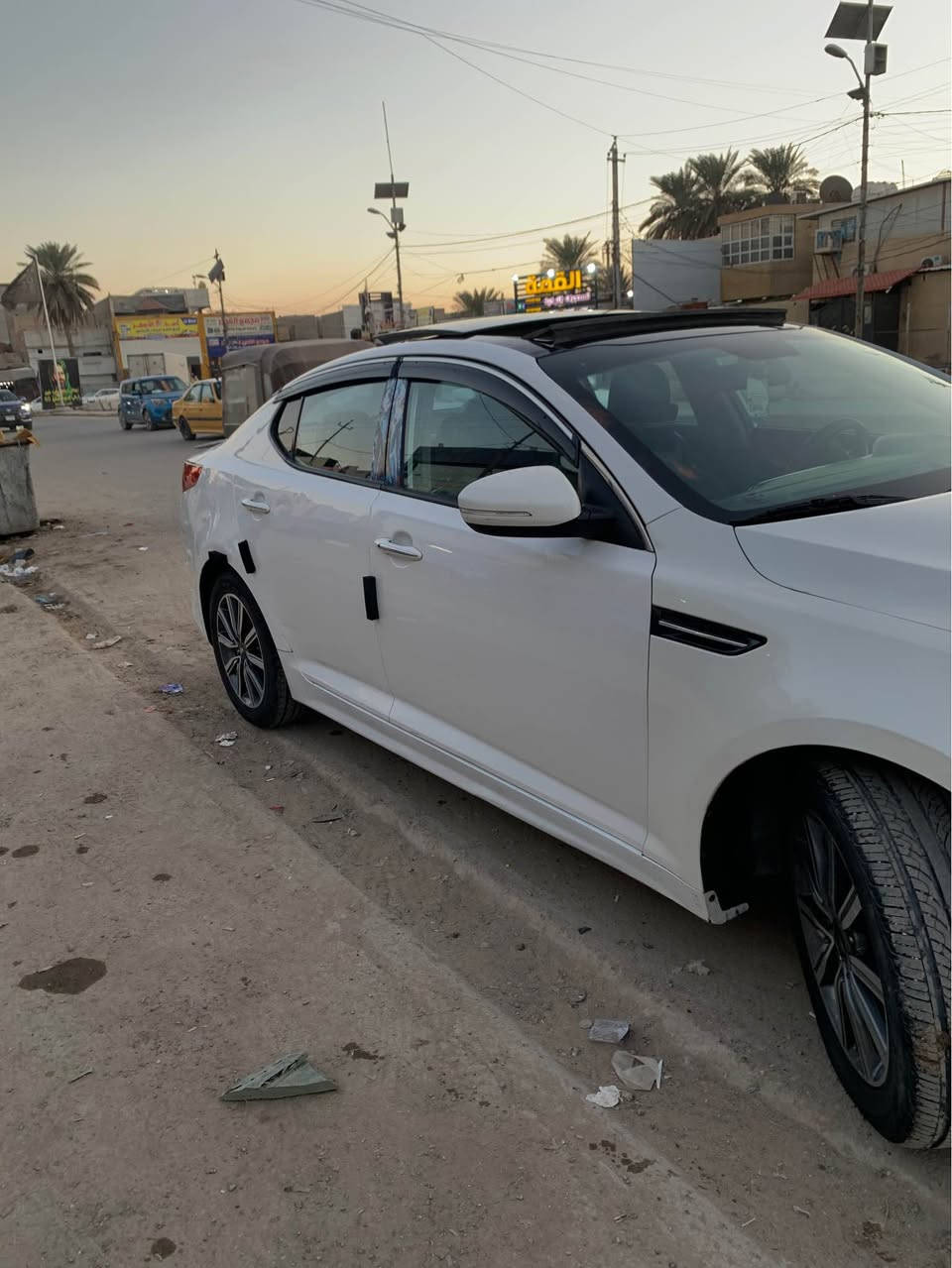 سلام عليكم كيا اوبتما موديل 2015 خليجي مكينه 2000 دوش سياره فول مواصفات واحد على واحد بصمه تشغيل بانوراما مري شفط اشاير بل مري بصمه ابواب ترحيب حساسات توقف ذاتي تبريد قطعتين صبغ 3 قطع اثر شخوط والسونار مرفوق ويه الصور لباقي كفاله عامه سياره باسمي هزه جديده رقم انلكيري الجديد وشرط التحويل سياره مال جناي وما ناقصها اي شي السعر 120 وبي مجال للشراي 
رقمي للاتصال ***********
غير متوفر خاص بغداد, العراق
