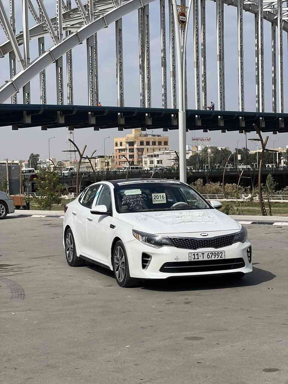 سلام عليكم للبيع اؤبتميا 2016 ارمريكي محرك 2000 تيربو 
بيه بس رشات صبغ بدون تبديل لسياره خير من الله جاهزه من مكينه وكير وحداديه وتبريد ماذب عليه ربع دينا لسياره فول موصفات
كشنات جلد 
تدفه وتبريد كشنات امامي خلفي
تدفه وتبريد بل ستيرن
كشنات خزن
ردارات أمامي خلفي 
نقطه عمياء 
مراي شفط
سايد بريك كهربائي
قياده ذاتيه 
بني راما 
شاشه 
بصمه 
سياره فول 1/1
رقم بغداد
تحويل مباشر 
سعر 140 وبيه مجال
مكاني ناصريه مركز بصالحيه
للاستفسار 
***********
                ***********
