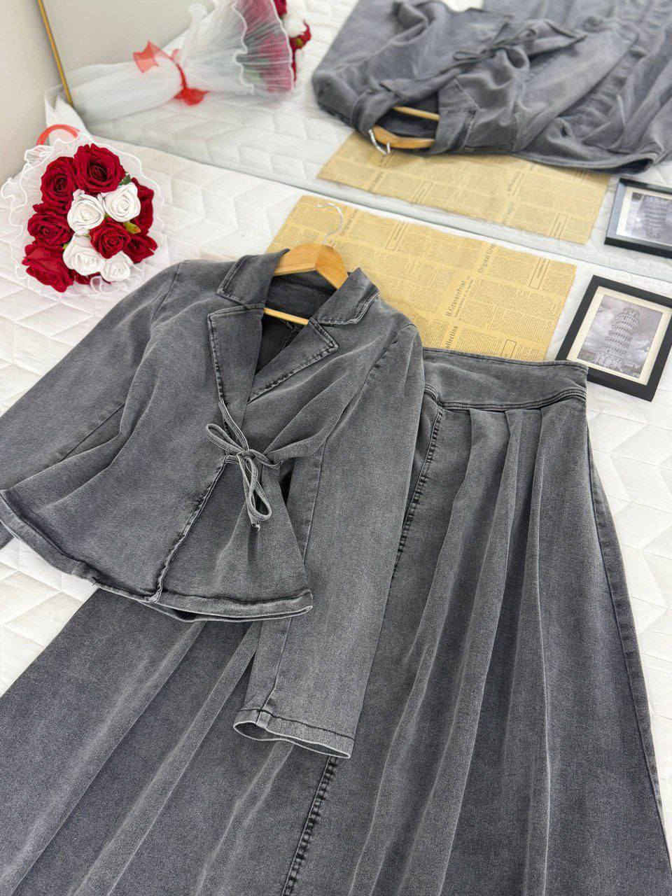 سترة مع تنورة❤‍🩹
السعر 32 الف
خامة جينز تركي💯
40-42-44-46-48


**إذا كنت صاحب هذا الإعلان وتريد حذفه لأي سبب، رجاءا أرسل رسالة إلى الدعم الفني**