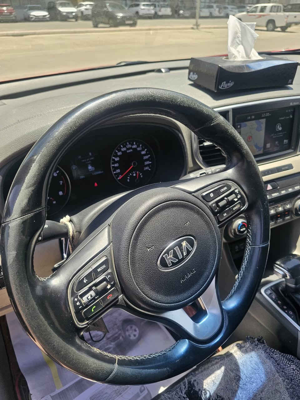 سبورتج للبيع خليجي محرك ٢٤٠٠ gdi موديل ٢٠١٩ اللون ماروني ماشية ١١٣ الف كيلو فول مواصفات عدا صندوق مو كهرباء السعر ١٦٥ وبيه مجال بسيط المكان بغداد حي الجهاد 
الرقم *********** 
*********** انترنيت
