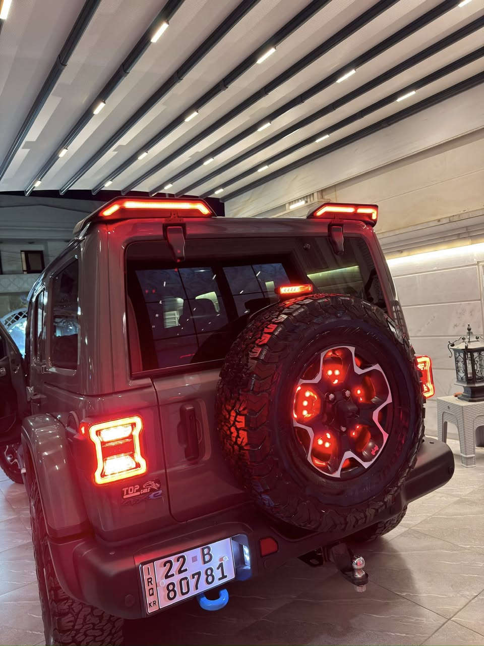 بسم الله 
Jepp wrangler rubicon 4xe 
جيب رانكلر 4Xe روبيكون ٢٠٢١  وارد امريكي 
لون سمنتي احلي لون من روبيكون

Jeep Wrangler rubicon 4Xe 2021 2.0L 4

حجم المكينه : 2000 تيربو + هايبرد + هجين شحن منزلي
سيارة بنزين و هايبرد و شحن 

المسافه المقطوعه : ٤٦ الف       

                       وارد امريكي 

كفالة عامة كلين تايتل بدون صبغ و تعديل و بارد 

#المواصفات  فول فول روبيكون رادار

1.قماره تتفصخ اصير كشف

2.بصمه 

3.لوكير

4.كشافات 

6.شحن خارجي

7.هيتر بالاستيرن 

8. شاشه

9.هيترات بالكشنات

10.تشغيل عن بعد

11.كشنات جلد 

12. هيترات بالكشنات
وبعد هواية مواصفات فول فول

 المكان اربيل

السعر ٣٤٥$ ورقة بيها مجال قليل

للاستفسار 
***********
